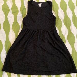 Bar III black A-line tank dress